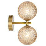 FELTON 2 LIGHT WALL LIGHT BLACK