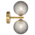 FELTON 2 LIGHT WALL LIGHT BLACK