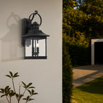 Fergus Outdoor Wall Light 2Lt — lifestyle