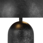 Ferum Table Lamp Black, Rust