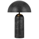 Ferum Table Lamp Black, Rust