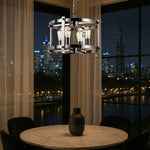 Modern 4 Light Pendant Light — lifestyle