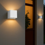 Flip LED Exterior Wall Light — lifestyle