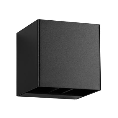 Flip LED Exterior Wall Light — Black