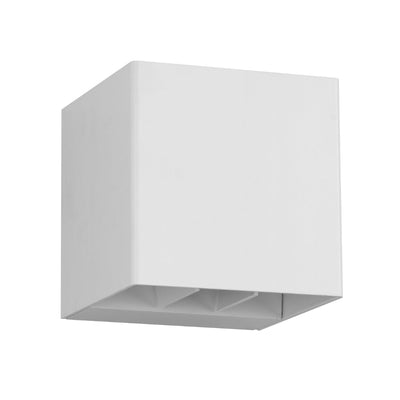 Flip LED Exterior Wall Light — White