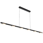 Fordo 180Cm Linear Pendant Light — Black