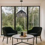 Frya Rattan Pendant Light — lifestyle