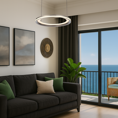 Fulcrum LED Pendant Light — lifestyle