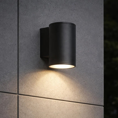 Fixed Down LED Wall Light 8w/12w/15w Tri-Colour in Black or White Havit Commercial