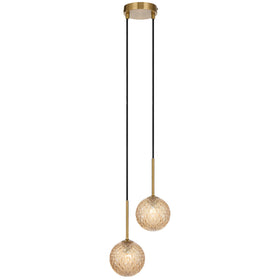 Gaston 2 Pendant Light — Amber Tear
