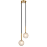 Gaston 2 Pendant Light — Frost Tear