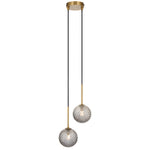 Gaston 2 Pendant Light — Smoke Tear