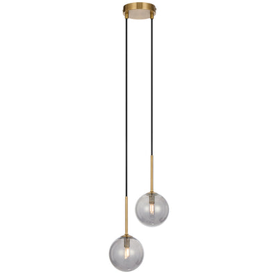 Gaston 2 Pendant Light — Smoke