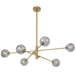 Gaston 6 Pendant Light — Smoke