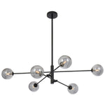 Gaston 6 Pendant Light — Smoke