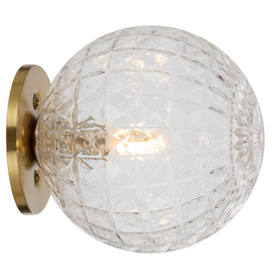 Gaston Wall Light — Clear Prism