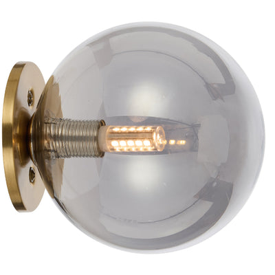 Gaston Wall Light — Smoke