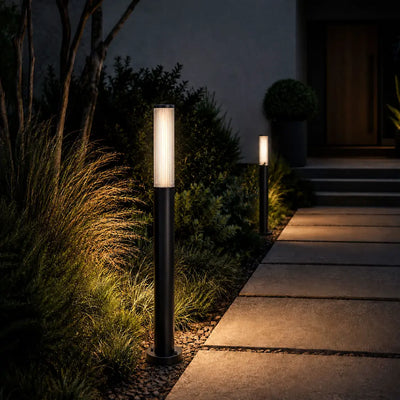 Gevet 80Cm Exterior LED Bollard Light — lifestyle