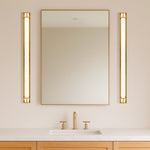 Gilson 80 LED Vanity Light in Antique Gold, Black or Ch — lifestyle