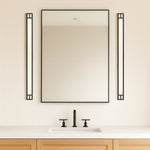 Gilson 80 LED Vanity Light in Antique Gold, Black or Ch — lifestyle