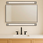 Gilson 80 LED Vanity Light in Antique Gold, Black or Ch — lifestyle