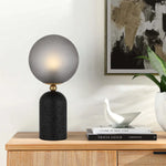 Gina Table Lamp Beige, Black — lifestyle