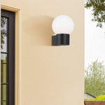 Gorem Exterior Wall Light — lifestyle