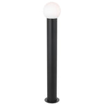 Gorem Exterior Bollard Light — Black