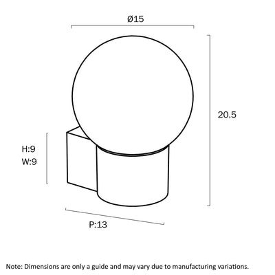 Gorem Exterior Wall Light