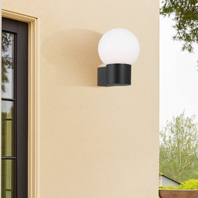 Gorem Exterior Wall Light — lifestyle