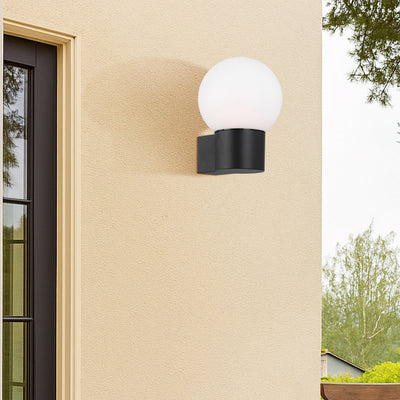 Gorem Exterior Wall Light — lifestyle