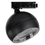 Ondo Single Circuit 6w or 9w Tri Colour Dimmable Black Track Head - HCP-1021911