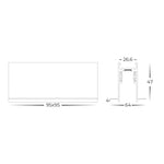 L-Joiner to suit Recessed Deep Low Voltage Track