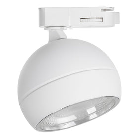 Ondo Single Circuit 6w or 9w Tri Colour Dimmable White Track Head - HCP-1031911