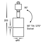 Single Circuit Track Head