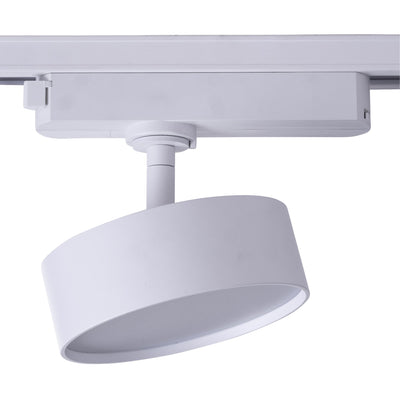Single Circuit 12W Disc Dimmable Track Head