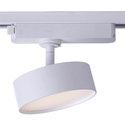 Single Circuit 12W Disc Dimmable Track Head