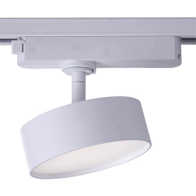 Single Circuit 12W Disc Dimmable Track Head