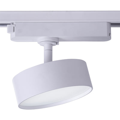 Single Circuit 12W Disc Dimmable Track Head