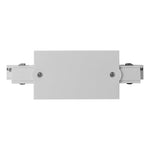 White Three Circuit Recessed Track Centre Feed - HCP-103301-CF