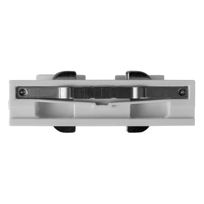 White Three Circuit Recessed Track Straight Joiner - HCP-103301-SJ (3)