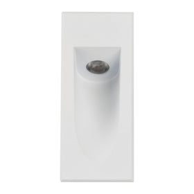 White Rectangle Recessed 3w LED Triac Dimmable Step Light - HCP-2230302