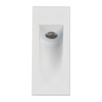 White Rectangle Recessed 3w LED Triac Dimmable Step Light - HCP-2230302