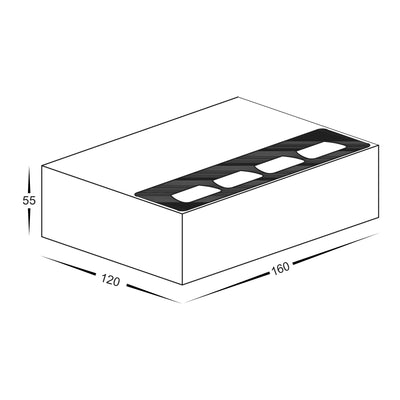 10w Up & Down Wall Light