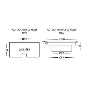 3w 24v DC Round Slim Inground Light