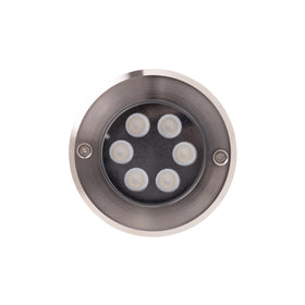 6w 24v DC Round Slim Inground Light