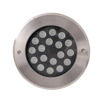 18w 24v DC Round Slim Inground Light