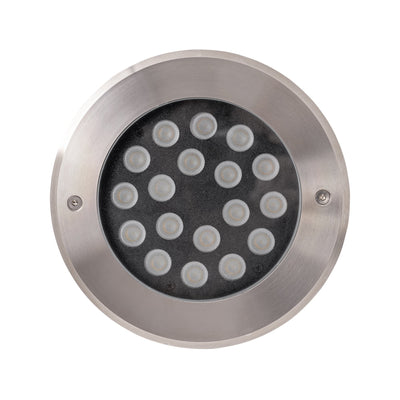 18w 24v DC Round Slim Inground Light