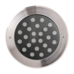24w 24v DC Round Slim Inground Light