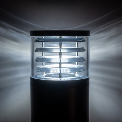 1000mm 24w Large Louvred LED Bollard Light